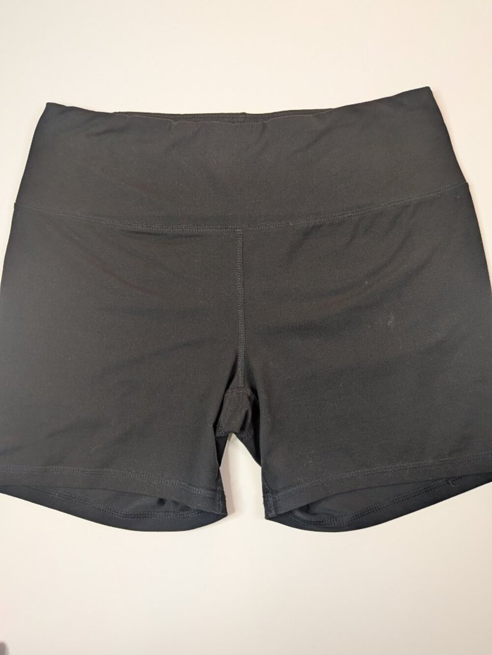 DSG Women’s Large Black High Rise Compression Bike Shorts Athletic Workout
